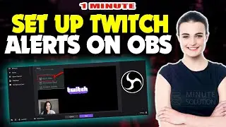 How to set up twitch alerts on obs 2024 (Quick & Easy)