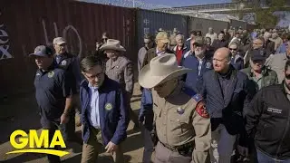 House Speaker Johnson makes visit to southern border