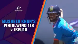 Musheer Khan Smashes Indias 1st Century at 2024 U19 World Cup