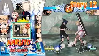 Naruto: Gekitou Ninja Taisen! 3 - Story 12: Sasuke VS Temari (RUS)