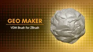 Geo Maker - Rocks and Stones with The Geo Maker Brush for ZBrush 2021