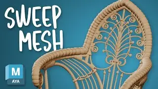 Speed Modeling with Sweep Mesh in Maya