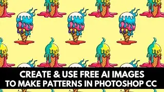 Photoshop Patterns with AI Art - Use Free AI Generated Art for Patterns