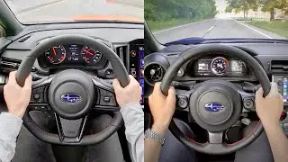 2022 Subaru WRX vs. 2022 Subaru BRZ - POV Comparison