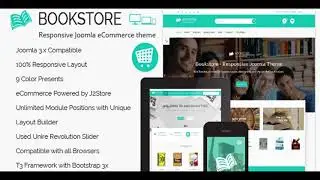 Book Store - Responsive Joomla eCommerce Theme | Themeforest Website Templates and Themes