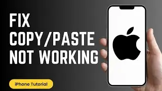 How to Fix Copy/Paste Option Not Working after iOS