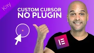 Custom Mouse Cursor Website With Elementor Pro (NO PLUGIN)