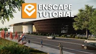 I created an Exterior Render in Enscape - Heres How