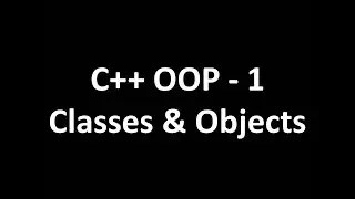 1.Introduction to class and object in c++