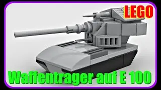 Мини ПТ-САУ Waffentrager auf E 100 из Лего