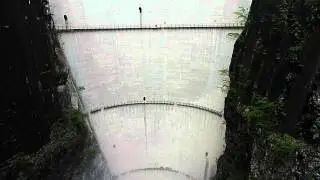 Vajont dam 2012 from bridge