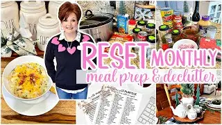 RESET MEAL PREP & DECLUTTER