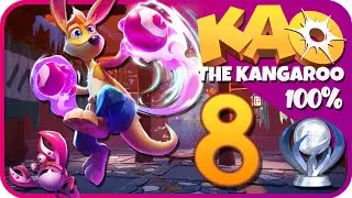 KAO The Kangaroo [2022] Walkthrough Part 8 (PS5) 100% The Hot Springs