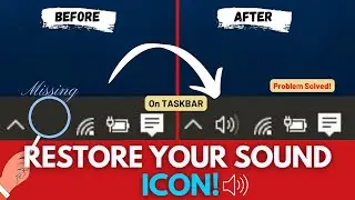 How to Fix the Missing Volume Icon in Windows 10 Taskbar