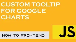 Google Chart Tooltip | Custom Tooltip | React Google Chart | How to frontend