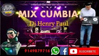 MIX CUMBIA /🎶🎧 ECUATORIANA & PERUANA💃💃/MEZCLANDO/ DJ HENRY PAUL🎧🎼