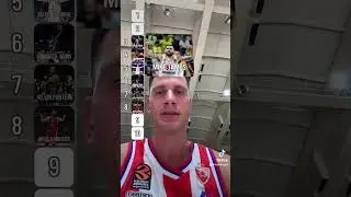 TOP 10 Blind ranking with Nemanja Nedovic | Crvena zvezda