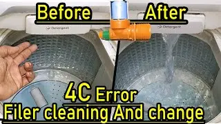 4C Error code Samsung washer water not fill | Samsung washing machine water inlet valve | Feed Valve