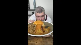 Баранина тушеная с баклажанами (Хореш Бадемжан)
