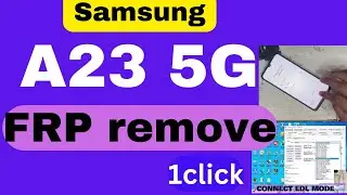 Samsung a23 5g frp Remove 2024 || Sam A23 [a236e]  frp Remove |Samsung a236e u4 frp Remove