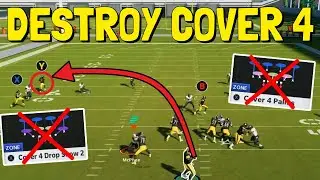 DESTROY COVER 4 - THE COMPLETE GUIDE TO BEATING EVERY COVER 4 COVERAGE IN MADDEN 21