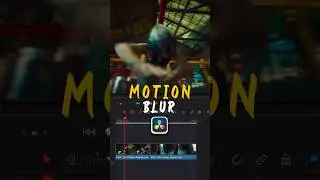 Motion blur in DaVinci Resolve