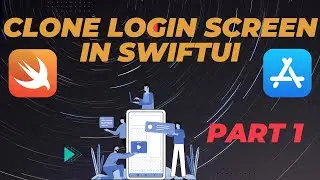 Make LOGIN SCREEN UI clone from FIGMA to SWIFTUI (PART-1)