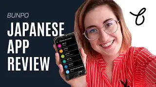 Great app for Japanese grammar - Bunpo app review!