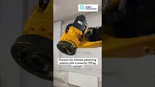 Discover the ultimate palletizing solution with a powerful 170 kg payload! #roboticsolutions #robot