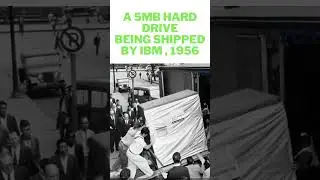 A 5MB hard drive shipped by IBM #hardrive