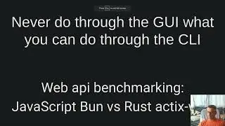 Web api benchmarking: JavaScript Bun runtime vs Rust actix-web