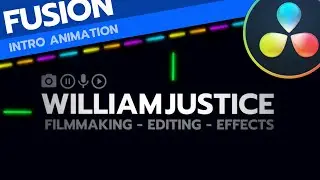 INTRO Text Animation TUTORIAL & Walk through / Davinci Resolve / Fusion