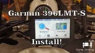 Garmin 396LMT-S Unboxed and Installed on 2017 Ural Retro