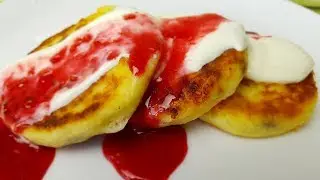 Сырники домашние. Самые творожные сырники, цыганка готовит. Gipsy cuisine.🥞