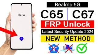 Realme C65 / C67 Google Account Bypass (without pc) - LATEST UPDATE 2024