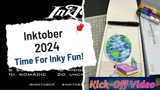 A Splashy Kickoff To Inktober 2024!