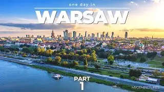 ONE DAY IN WARSAW (POLAND) 🇵🇱 PART 1 | 4K 60FPS | There is so much to see in this beautiful city!