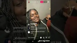 Scottie2Hottie & Yus Gz smoking on Edot Baby just before the Dotty Bopp music release - IG LIVE