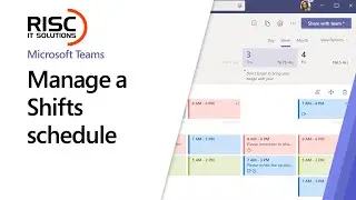 9.3 Manage a Shifts schedule