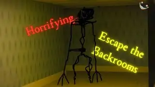 Escape the Backrooms is HORRIFYING!!🫢