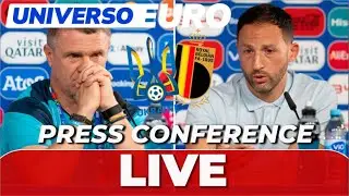 PRESS CONFERENCE POST UKRAINE 0 - BELGIUM 0 | LIVE EURO 2024