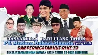 🔴 Live Gus Miftah PT.mutiara Bahari alamria Rejotangan Tulungagung 06 september 2024