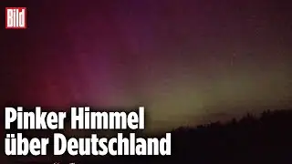 Sonnensturm sorgt für Polarlichter über Deutschland