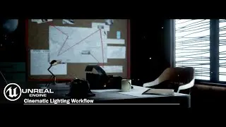 Ue4 Office Cinematic Lighting workflow