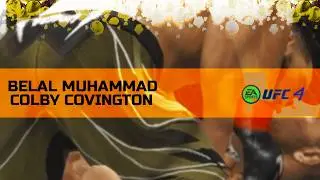 Belal Muhammad vs Colby Covington | UFC 304 | UFC 4 Highlights