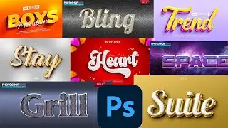 FREE 3D Photoshop Text Effect Template Download || 100% EDITABLE