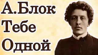 А. Блок Стихи о Любви - Тебе Одной 💕🌹