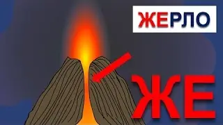Учимся читать по слогам складам. Склад  ЖЕ. Обучающие мультфильмы для детей от 1 года.