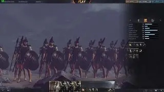 Total War: Arena. Мильтиад. Мирмидонцы. Опыт #1