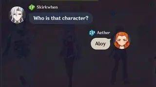 Lol, this New Player didn’t know who aloy is..